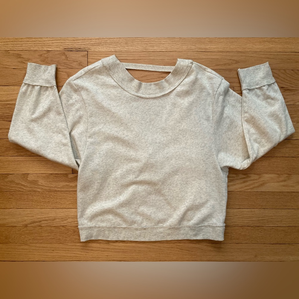 🤍 Pilcro Ryanne crossback sweatshirt - Picture 3 of 9